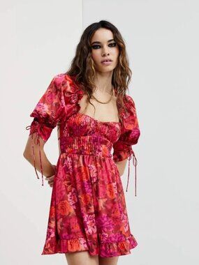 sorbet lace mini dress for love and lemons For Love & Lemons